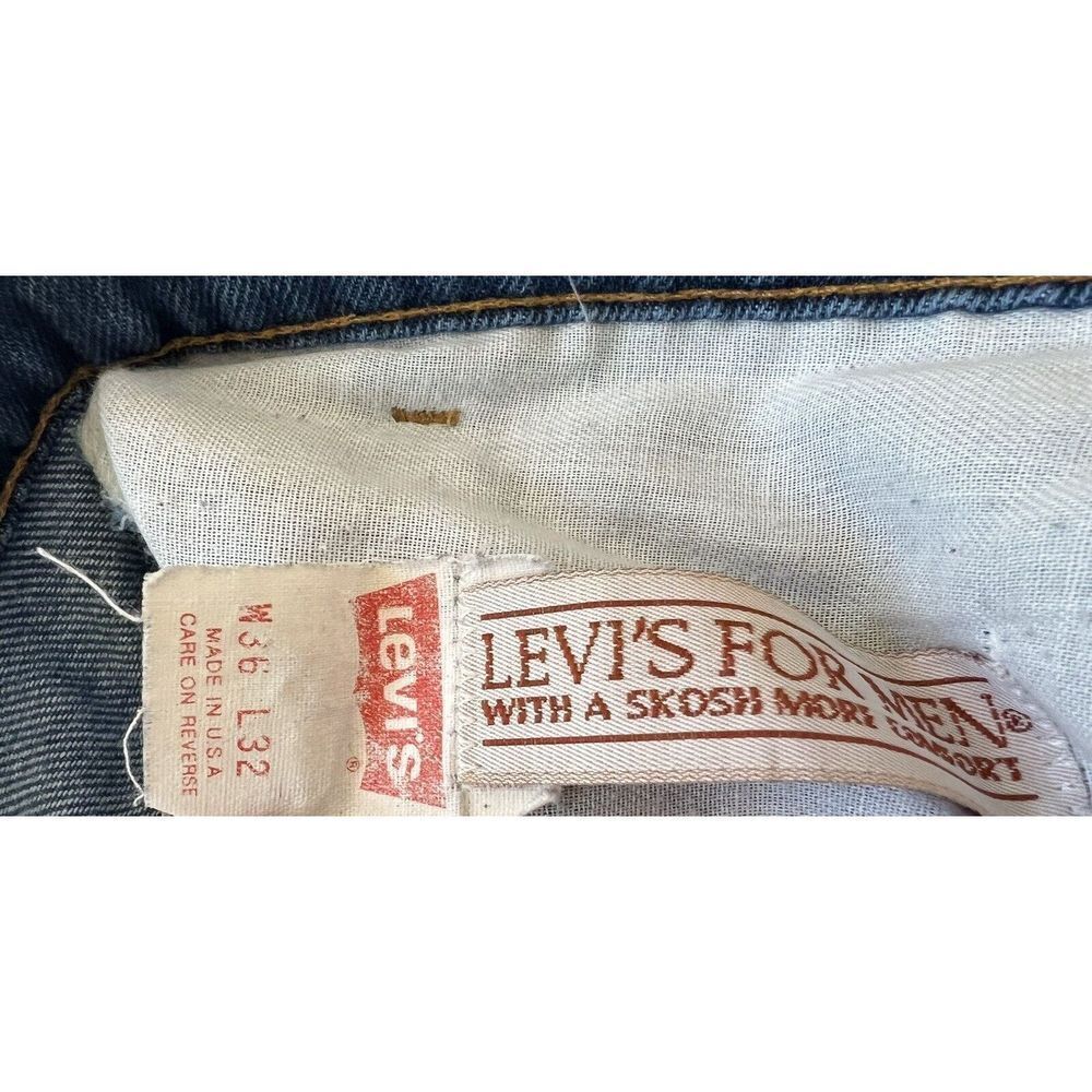 Vintage Levis‎ Orange Tab 1980’s Made In USA. Size 36x32 - Picture 9 of 15
